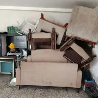 مبل 7 نفره سالم باچوب قوی