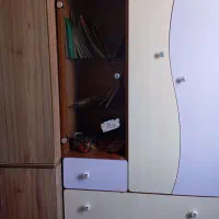 کمدکودک‌وتخت‌یک‌نفره‌‌و‌کناری‌تخت