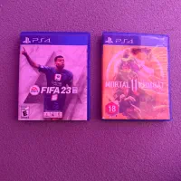 بازی PS4 - دیسک بازی- فیفا و مورتال