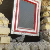 دو عدد درب حال و پنجره المینیومی