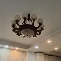 لوستر چوبی|لوستر و چراغ آویز|تهران, بهارستان|دیوار