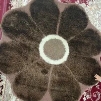 گلیم فرش با قطر ۱۳۰ سانتی متر