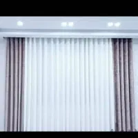 پرده حریر و مخمل شانل