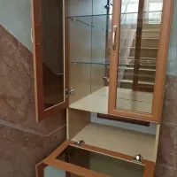 کمد ویترین شیشه ای کاملا نو|بوفه، ویترین، کنسول|تهران, گرگان|دیوار