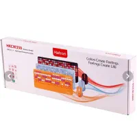 کیبورد و ماوس بی سیم هترون مدل HKCW350