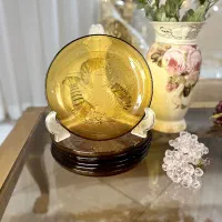 یک دست بشقاب میگو خوری عسلی اندونزی