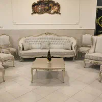 مبلنان*مبل راشل ست ۹نفره با عسلی * ترمه
