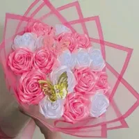 گل ربانی|گل مصنوعی|تربت‌حیدریه, قائم|دیوار