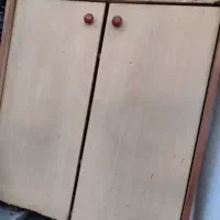 جا کفشی ام دی اف و پله چوبی 4 متری