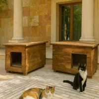 کلبه روسی سگ و گربه|لوازم جانبی حیوانات|مشهد, نوید|دیوار