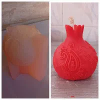 قابل شمع سیلیکونی|صنایع دستی و سایر لوازم تزئینی|دره شهر, |دیوار