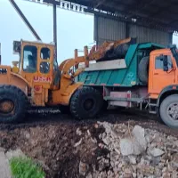 حمل مصالح ساختمانی فیلر.ماسه . شسته