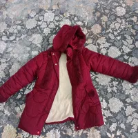 کاپشن دخترانه.پافر دخترانه