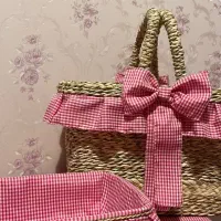 سبد پیک نیک حصیری