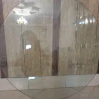 شیشه گرد مناسب میز نهارخوری