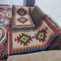 گلیم های پشمی ۶۰در۱۰۰ تکی ۵۰۰|گلیم، جاجیم، گبه|یاسوج, |دیوار