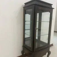 نیم بوفه چوبی ۳ طبقه در حد نو|بوفه، ویترین، کنسول|رفسنجان, |دیوار