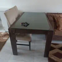 ناهارخوری ۶ نفره و صندلی و میز وسط و میز تلویزیون