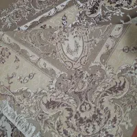 جفت فرش ۱۲متری نگین مشهد کاملا سالم و بدون سوختگی