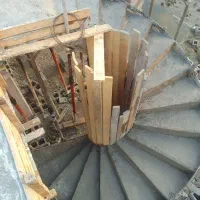 پله گرد بتونی|خدمات پیشه و مهارت|رشت, باهنر|دیوار