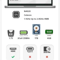 لپ تاپ LENOVO IdeaPad 1|رایانه همراه|زاهدان, |دیوار