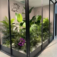 گونه های مختلف گیاه و درختان مصنوعی،سنگ سفید