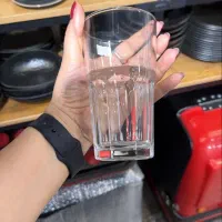 لیوان اسموتی استکان نعلبکی کافه ای بلور رستورانی