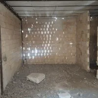 نیمه کاره یا سفت کاری نیمه ساز پشت بام هوایی اقساط|فروش آپارتمان|مشهد, نوده|دیوار