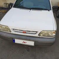 پراید مدل 97 سفید بدون رنگ|خودرو سواری و وانت|خشکبیجار, |دیوار