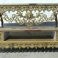 میز تلویزیون برنجی