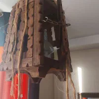 ۵ عدد لوستر ۶ شاخه چوبی|لوستر و چراغ آویز|کرج, ساماندهی|دیوار