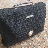 کیف دانشجویی دست دوز زنانه