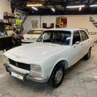 پژو 504مدل1975تیپGLسانروف دار