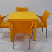 صندلی پلاستیکی/میز و /کمجا/کم جا چتر6766/باغدان|مبلمان خانگی و میز عسلی|چهارباغ, |دیوار