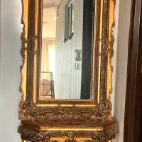 آینه کنسول و ساعت ست