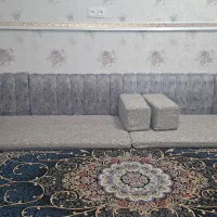 سه عدد قالی با ۵دست مبل عربی|مبلمان خانگی و میز عسلی|سعدآباد, |دیوار