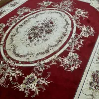 فرش ۱۲ متری قرمز و کرم
