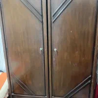 کمد لباس ۲ تایی با چوب گردو