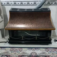 بخاری گازی طرح شومینه