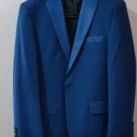 کت و شلوار سایز 48 - برند موکارلو - سورمه ای مات