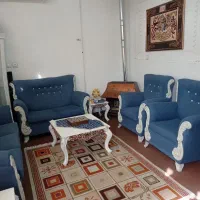 مبل هفت نفره همراه عسلی