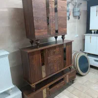 ست کامل آیینه کنسول جاکفشی میز تی وی