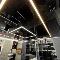 سقف کشسان، برند PVC،لابل،نورپردازی حرفه ای|خدمات پیشه و مهارت|تهران, تجریش|دیوار