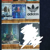 اسکین استیکر برچسب کنسول PS4 PS2 Xbox و دسته