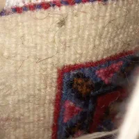 فروش قالیچه بسیار تمیز دست بافت همراه نخ کامل|فرش|قرچک, زیبا شهر|دیوار