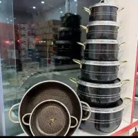 سرویس قابلمه (۱۴پارچه جمع کردن مغازه)|ظروف پخت‌وپز|سنندج, |دیوار