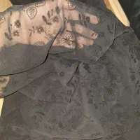 چادر حریر مجلسی گل برجسته مخمل(دوخته شده)|لباس|دورود, |دیوار