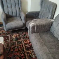 مبل 8نفره قالی 12متری وتابلو