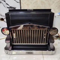 بخاری بزرگ و سنگین مدل ماشین رولزرویس