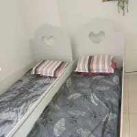 تخت خواب تک نفره تخت دوقلو ۲عدد تخت|تخت و سرویس خواب|تهران, امام حسین|دیوار